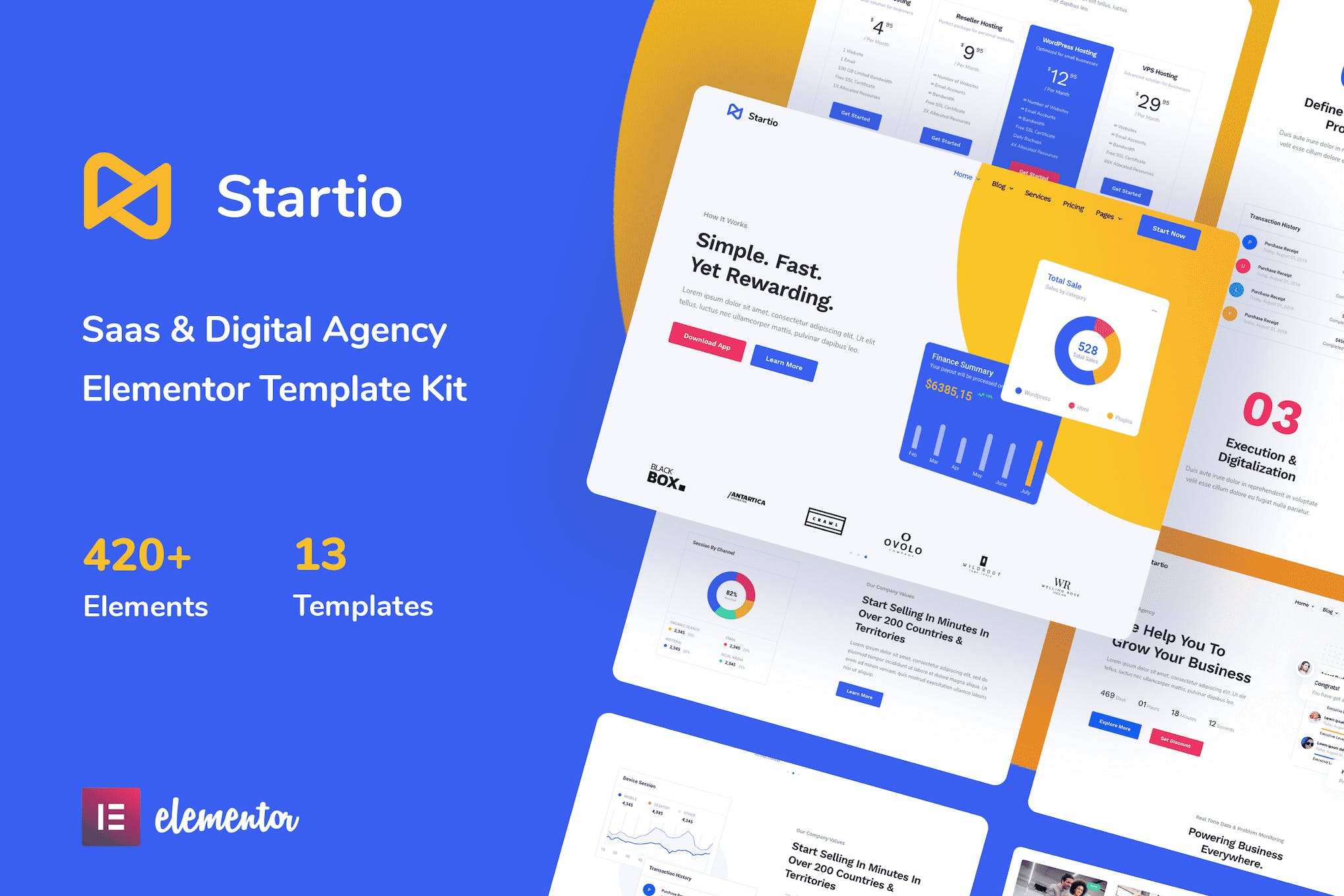 startio-saas-digital-agency-elementor-template-kit-download-for