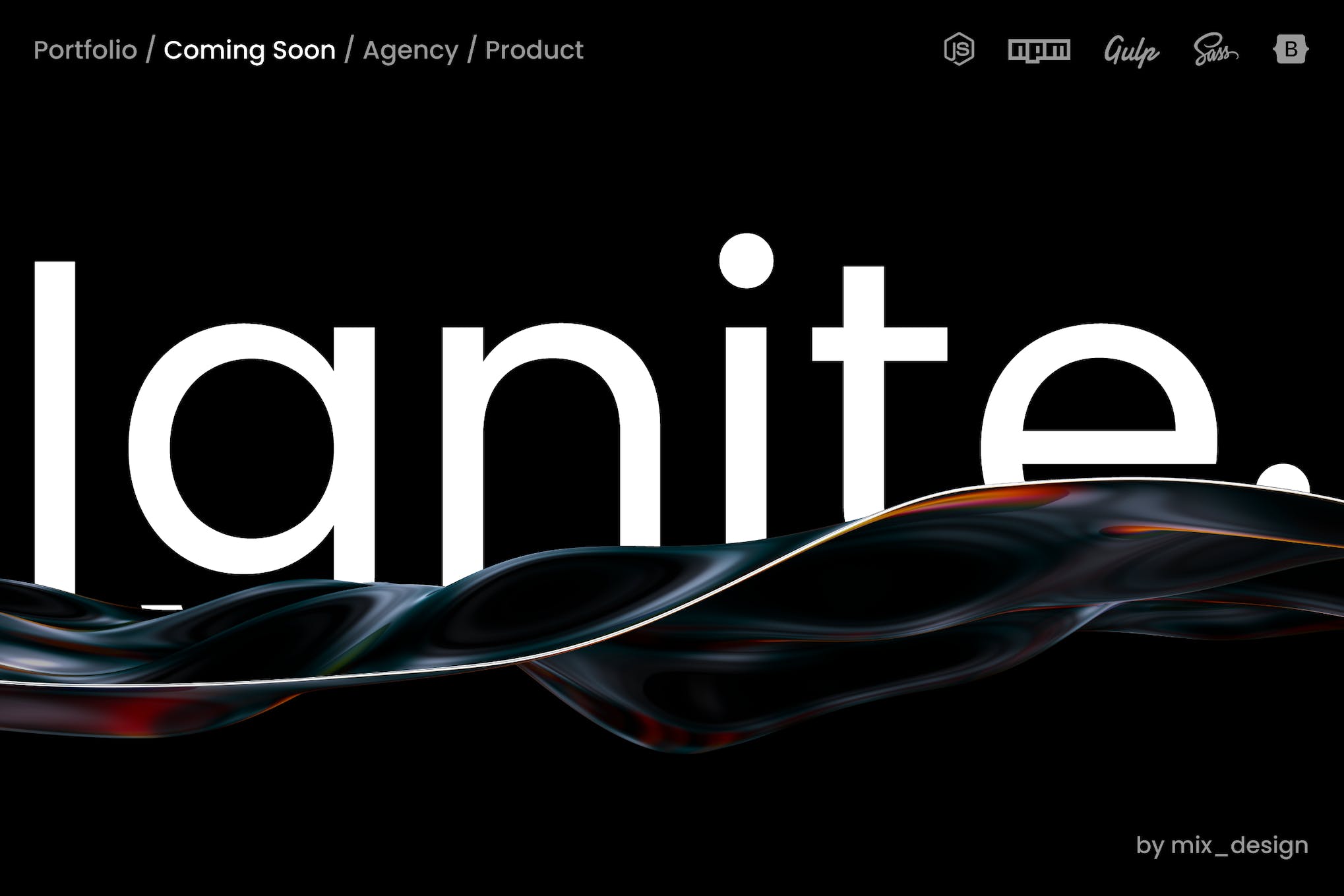 Ignite - Coming Soon and Landing Page Template- Download for Wordpress